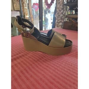 Vince Phillipe Platform Sandals Tan Size 6 New Still On WEBSITE $331